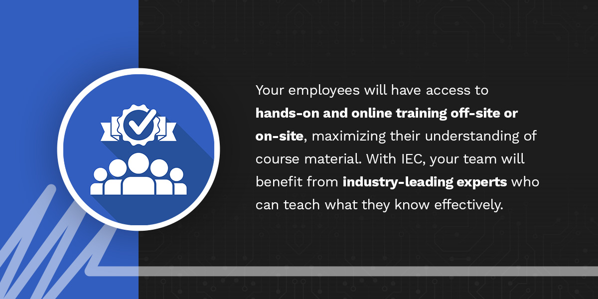 Your employees will have access to experts